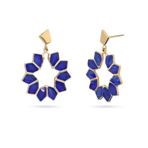 PENDIENTES KAPADUL AZUL ANARTXY