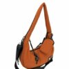 HOBO PEQUEÑO NYLON LISO MARTINA K - Imagen 2