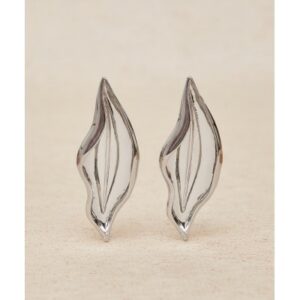 Pendientes hoja ondulada acero LATIDO