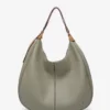 BOLSO DE HOMBRO GRANDE EN MATERIALES RECICLADOS VERDE ABBACINO - Imagen 4