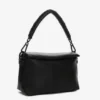 BOLSO DE HOMBRO EN MATERIALES RECICLADOS NEGRO ABBACINO