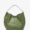 BOLSO DE HOMBRO EN PIEL VERDE ABBACINO - Imagen 5
