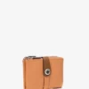CARTERA PEQUEÑA EN PIEL BICOLOR NARANJA ABBACINO - Imagen 3