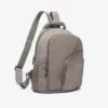 MOCHILA EN MATERIALES RECICLADOS GRIS ABBACINO