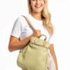 MOCHILA EN MATERIALES RECICLADOS VERDE ABBACINO