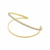 Pulsera adaptable con 1 vía de strass BILYFER