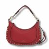 BOLSITO MEDIA LUNA C/TACHAS EN RIBETE MARTINA K