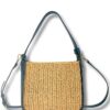 BOLSO COMBINADO PAJA MARTINA K - Imagen 2