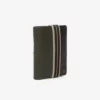 CARTERA DE HOMBRE DE PIEL CON GOMA Y PROTECCIÓN RFID EN VERDE ABBACINO