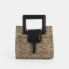 BOLSO DE MANO VIOLET CAPRI NEGRO PEPE MOLL