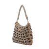 CLUTCH METALIC CORD ELOISE PLATA SIMOSASTRE - Imagen 3