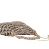 CLUTCH METALIC CORD ELOISE PLATA SIMOSASTRE - Imagen 5