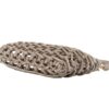 CLUTCH METALIC CORD ELOISE PLATA SIMOSASTRE - Imagen 2