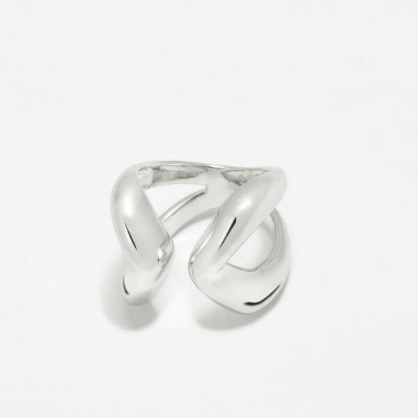 ANILLO DOS PUNTAS CAPRI SILVER PERTEGAZ - Imagen 2