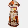 VESTIDO LARGO MANGA CORTA ALMA TALLA S/M ANEKKE - Imagen 3
