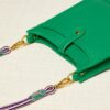 BOLSO MINI RATAN VERDE LATIDO - Imagen 3
