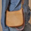 BOLSO MINI RATAN CAMEL LATIDO