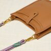 BOLSO MINI RATAN CAMEL LATIDO - Imagen 3