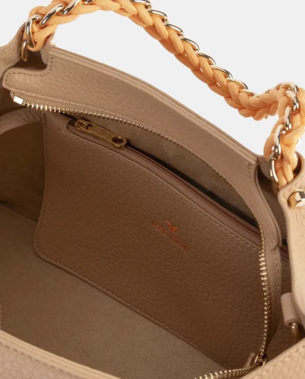 BOLSO LORETO CORSO SAND PEPE MOLL - Imagen 3