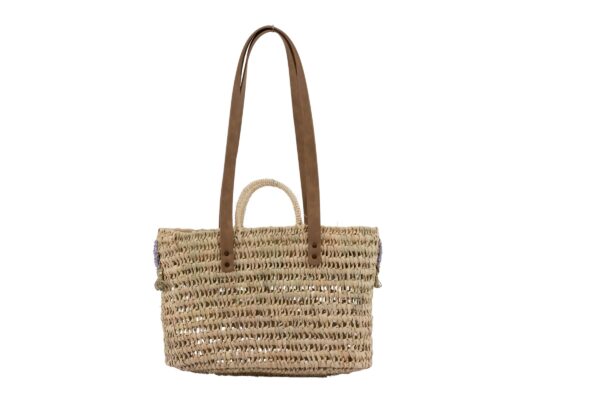 SHOPPER NUDOS NICOLE BEIGE SIMOSASTRE - Imagen 4