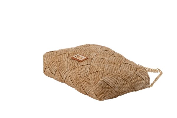 CLUCHT  STRAPS ZHOE CAMEL  SIMOSASTRE - Imagen 2