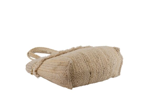 SHOPPER JUTE VALENTINA BEIGE SIMOSASTRE - Imagen 3