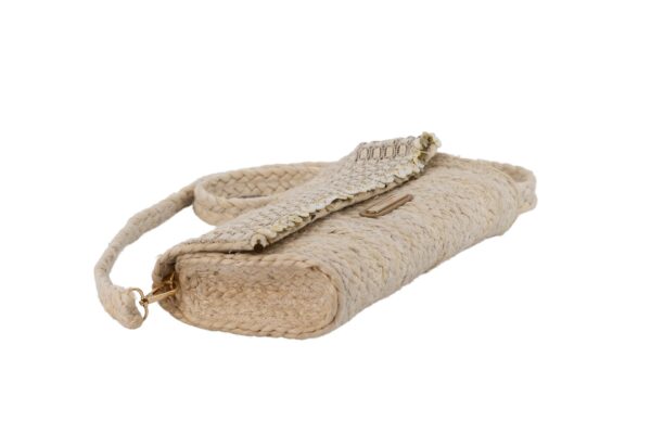 CROSS JUTE VALENTINA BEIGE SIMOSASTRE - Imagen 4