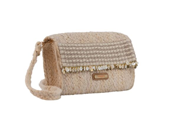 CROSS JUTE VALENTINA BEIGE SIMOSASTRE - Imagen 6