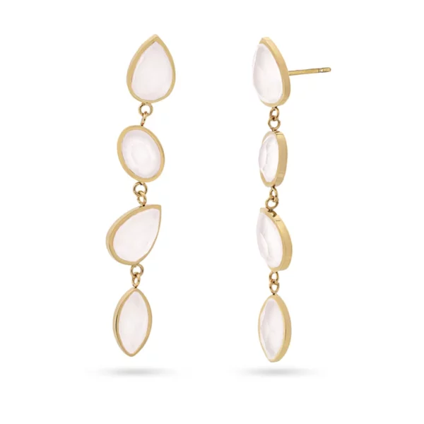 PENDIENTES DROPS RAIN BLANCOS ANARTXY
