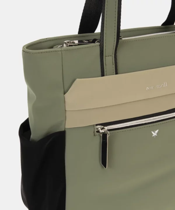 BOLSO DE HOMBRO VERONICA TRI-GREEN PEPE MOLL - Imagen 3