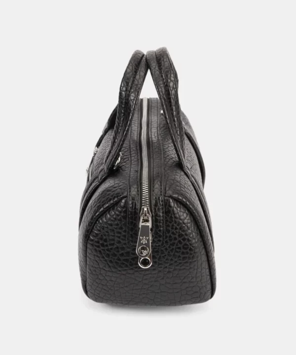 BOLSO DE MANO BAÚL AITANA BLACK PEPE MOLL - Imagen 3