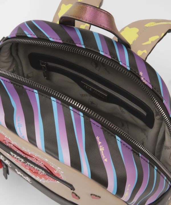 MOCHILA MELODIE PRINT PEPE MOLL - Imagen 2