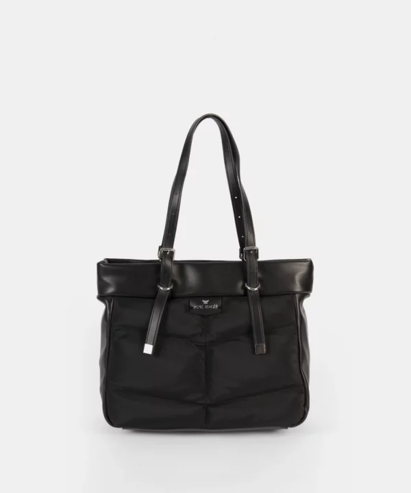 BOLSO DE HOMBRO LEONOR BLACK PEPE MOLL