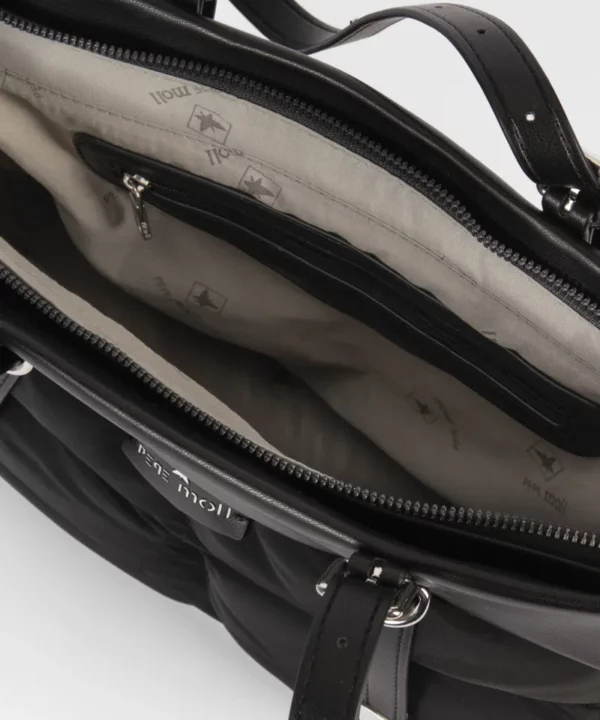 BOLSO DE HOMBRO LEONOR BLACK PEPE MOLL - Imagen 4