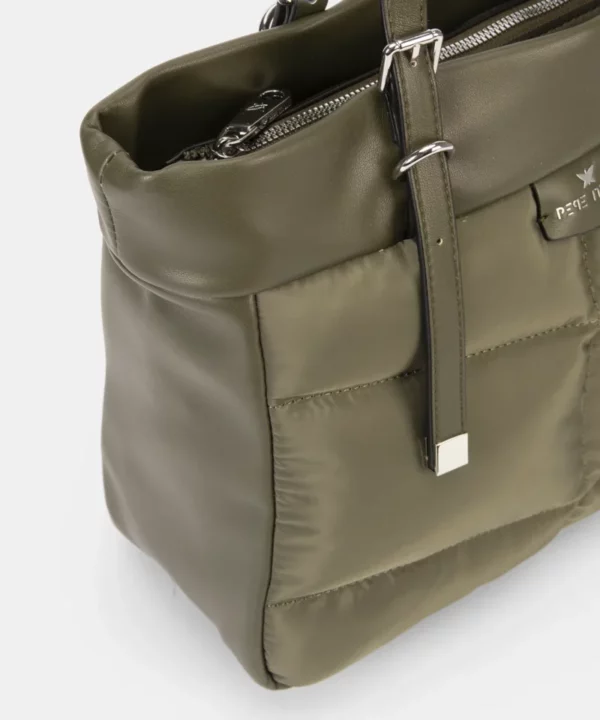 BOLSO DE HOMBRO LEONOR VERDE PEPE MOLL - Imagen 3