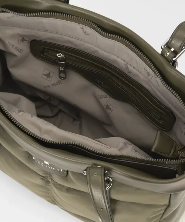 BOLSO DE HOMBRO LEONOR VERDE PEPE MOLL - Imagen 4