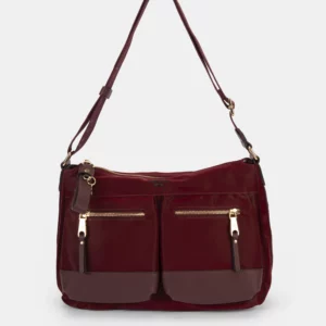 BOLSO DE HOMBRO MARISOL BORDO PEPE MOLL