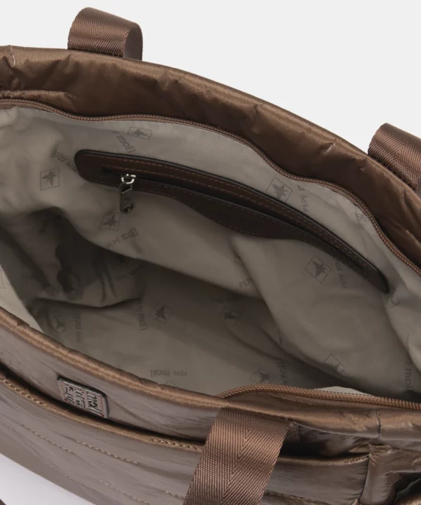 BOLSO DE HOMBRO ESPERANZA BROWN PEPE MOLL - Imagen 5