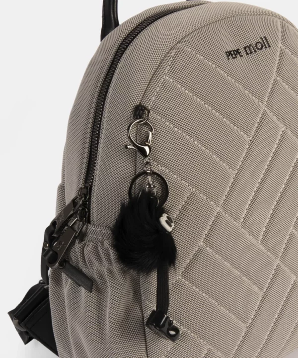 MOCHILA MILI GRIS PEPE MOLL - Imagen 4