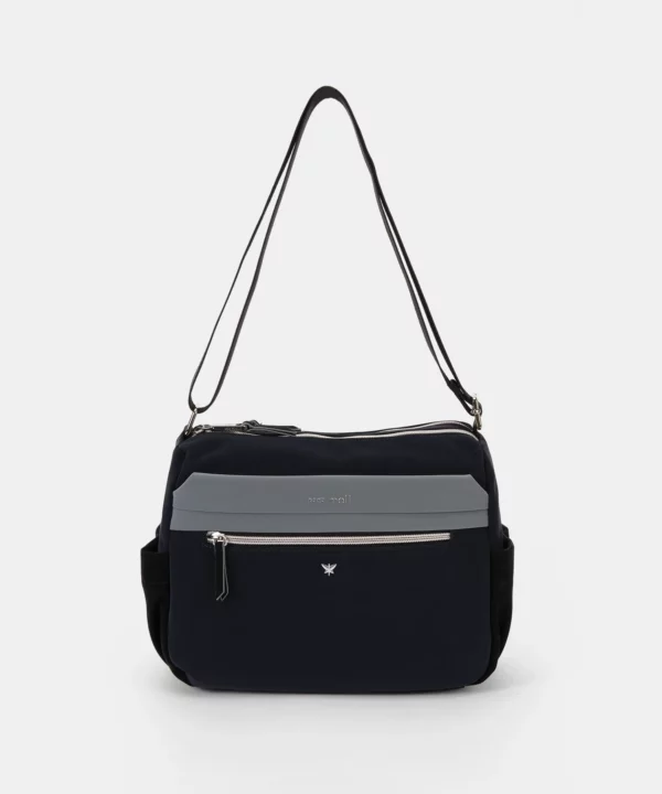 BOLSO BANDOLERA VERONICA TRI-NAVY PEPE MOLL