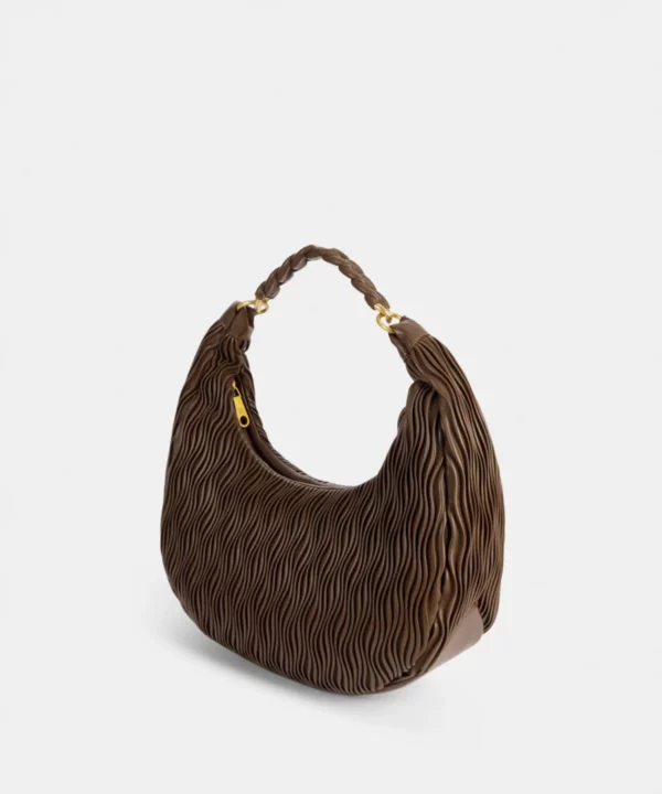 BOLSO  HOBO AMALIA BROWN PEPEMOLL - Imagen 2