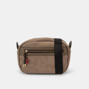 BOLSO BANDOLERA CAYETANA TAUPE PEPE MOLL