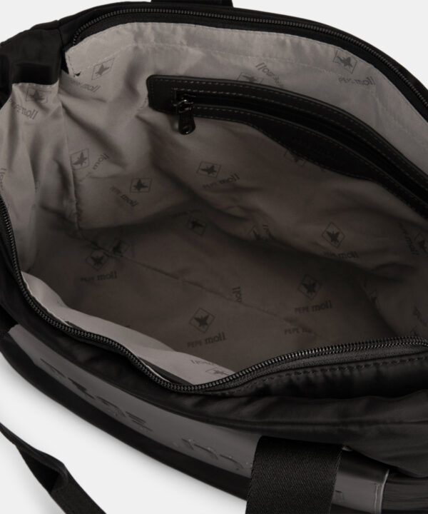 BOLSO DE HOMBRO ARANCHA BLACK PEPE MOLL - Imagen 4