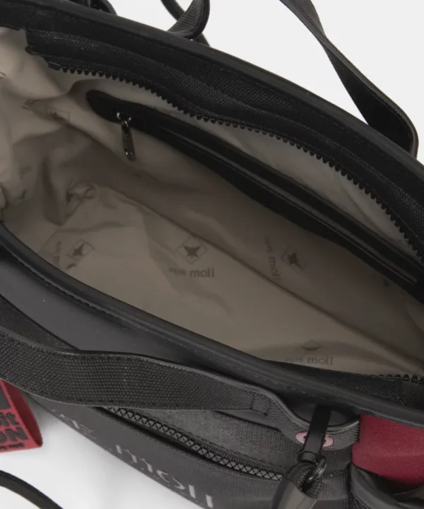 BOLSO DOS ASAS SARAH TRI-BLACK PEPE MOLL - Imagen 4