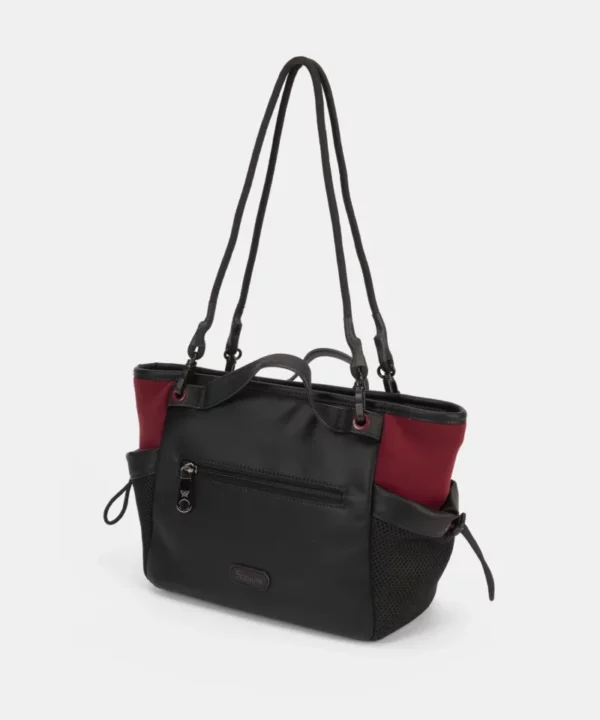 BOLSO DOS ASAS SARAH TRI-BLACK PEPE MOLL - Imagen 2