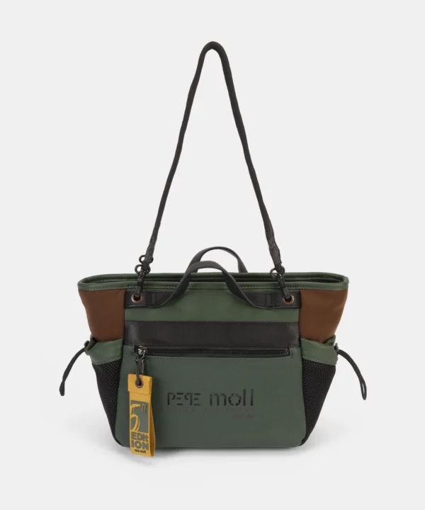 BOLSO DOS ASAS SARAH TRI-GREEN PEPE MOLL