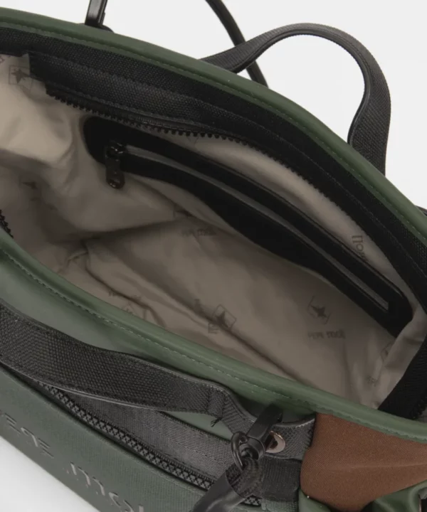 BOLSO DOS ASAS SARAH TRI-GREEN PEPE MOLL - Imagen 4