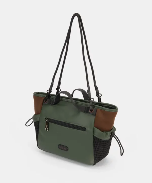BOLSO DOS ASAS SARAH TRI-GREEN PEPE MOLL - Imagen 2