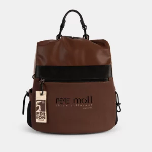 MOCHILA SARAH MARRON PEPE MOLL