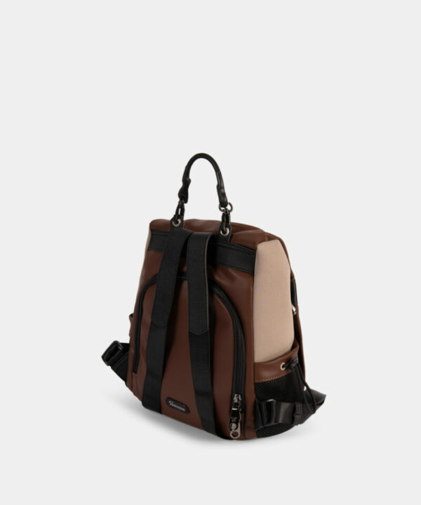 MOCHILA SARAH MARRON PEPE MOLL - Imagen 2